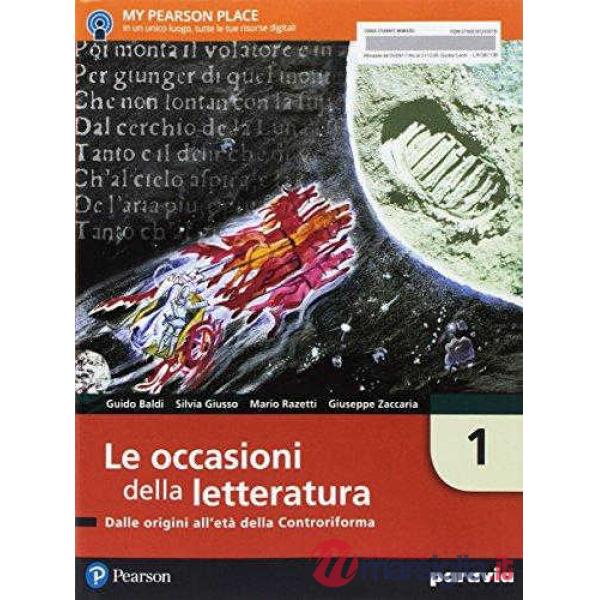 OCCASIONI DELLA LETTERATURA 1 VOL1 + ICONCETTIBASELETTER. 1 + ITE