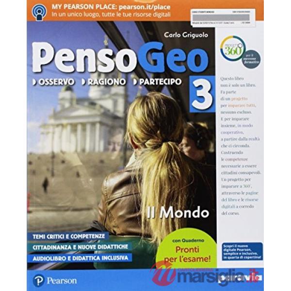 PENSOGEO 3 VOL + ATL. + LIMPARAFACILE + TEMIDATTUALITA' + PRONTIE