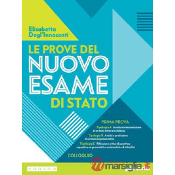 LE PROVE DEL NUOVO ESAME STATO