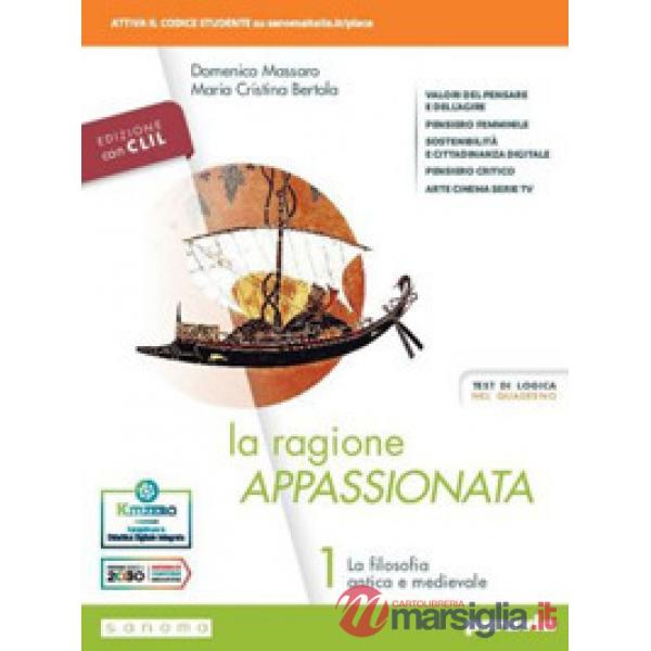 LA RAGIONE APPASSIONATA 1 EDIZIONE CON CLIL