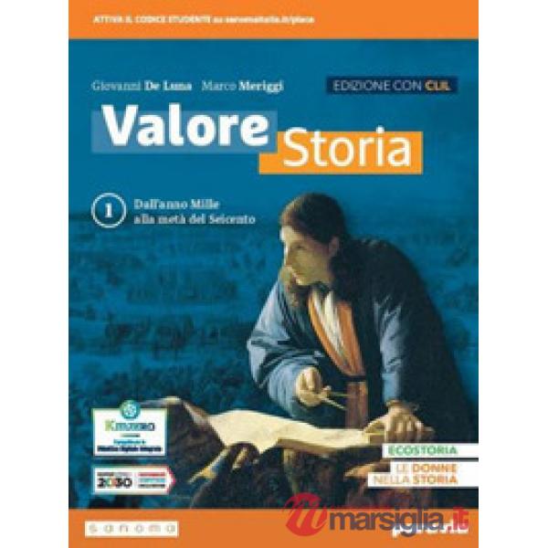VALORE STORIA 1 EDIZIONE CON CLIL