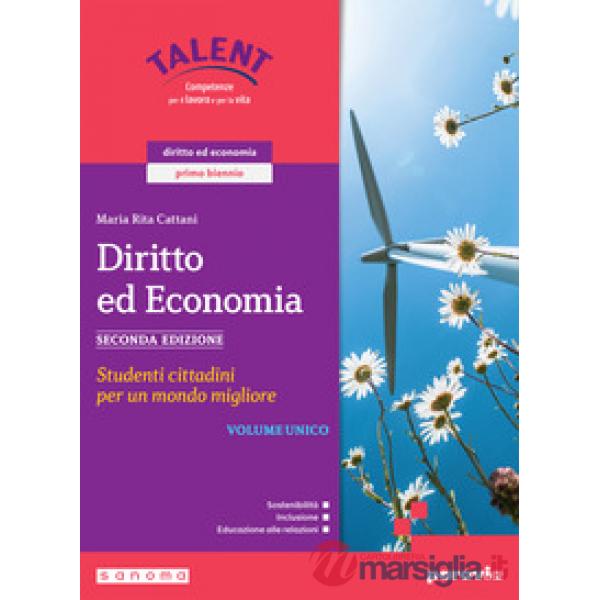 DIRITTO ED ECONOMIA 2 EDIZ. VOL. UNICO