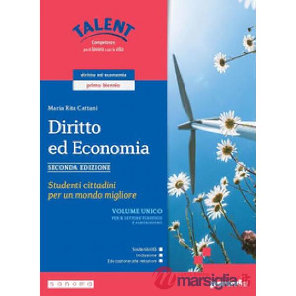 DIRITTO ED ECONOMIA 2 EDIZ. VOL. UNICO PER IL SETTORE TURISTICO E ALBE