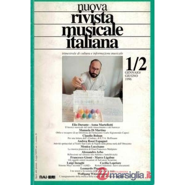 Nuova rivista musicale italiana (1996) vol. 1-2