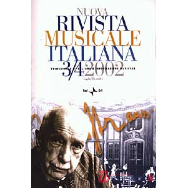 Nuova rivista musicale italiana (2002) vol. 3-4