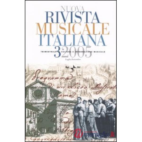 Nuova rivista musicale italiana (2005). Vol. 3