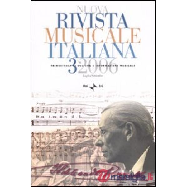Nuova rivista musicale italiana (2006). Vol. 3