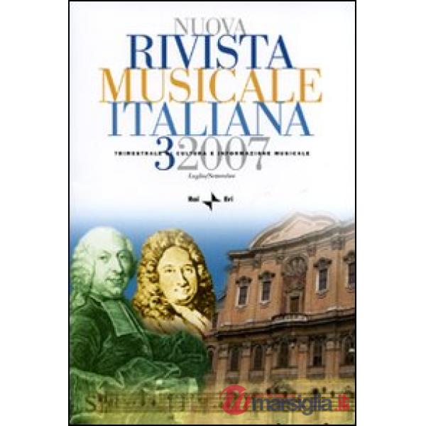 Nuova rivista musicale italiana (2007). Vol. 3