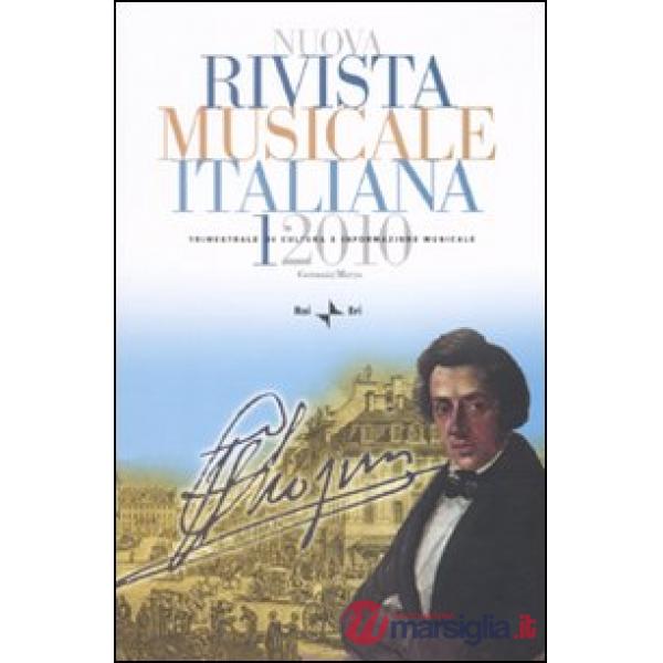 Nuova rivista musicale italiana (2010). Vol. 1