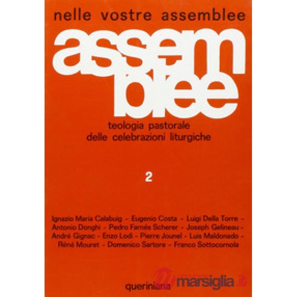 Nelle vostre assemblee. Teologia pastorale delle celebrazioni liturgiche. Vol. 2: Iniziazione cristiana. Eucaristia. Sacramenti 