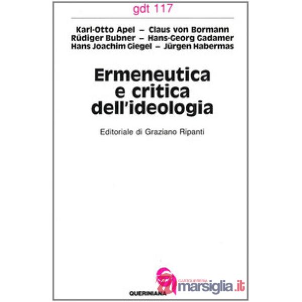 Ermeneutica e critica dell'ideologia