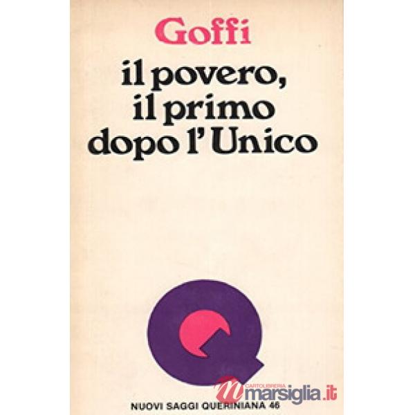Povero, il primo dopo l'unico. I volti storici del povero (Il)