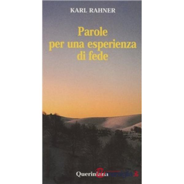 Parole per una esperienza di fede