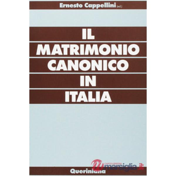 Matrimonio canonico in Italia (Il)