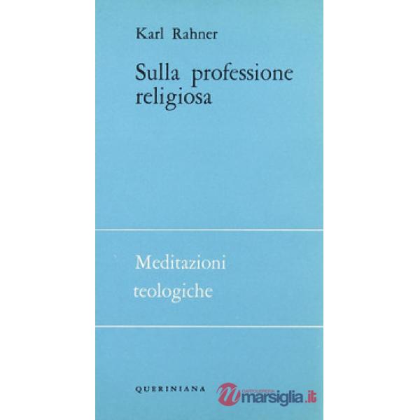 Sulla professione religiosa