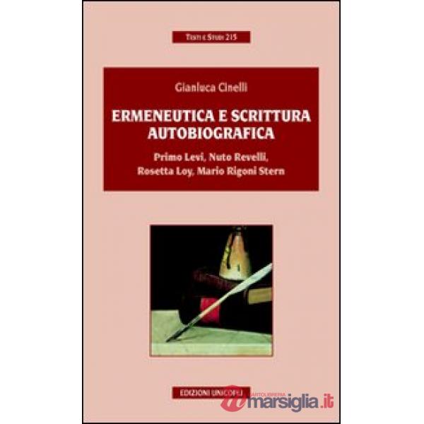 Ermeneutica e scrittura autobiografica