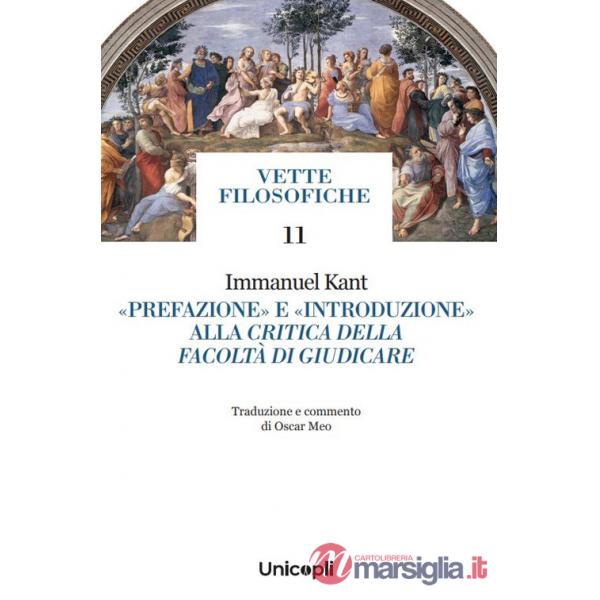 «Prefazione» e «Introduzione» alla critica della facoltà di giudicare
