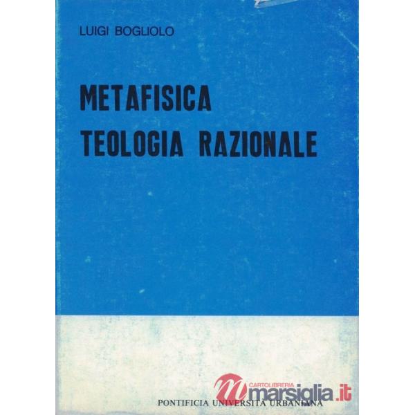 Metafisica e teologia razionale