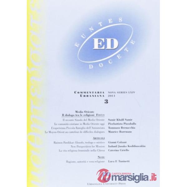 Euntes Docete (2011). Vol. 3