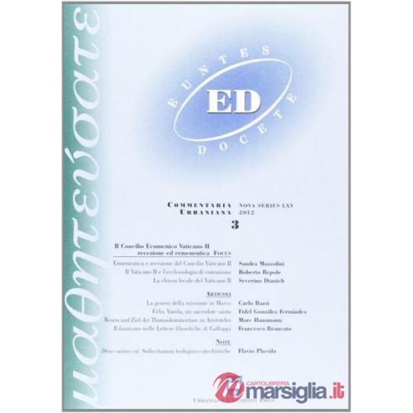 Euntes Docete (2012). Vol. 3