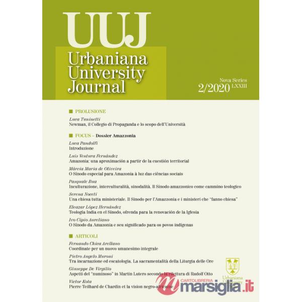 Urbaniana University Journal. Euntes Docete (2020). Vol. 2: Dossier Amazzonia