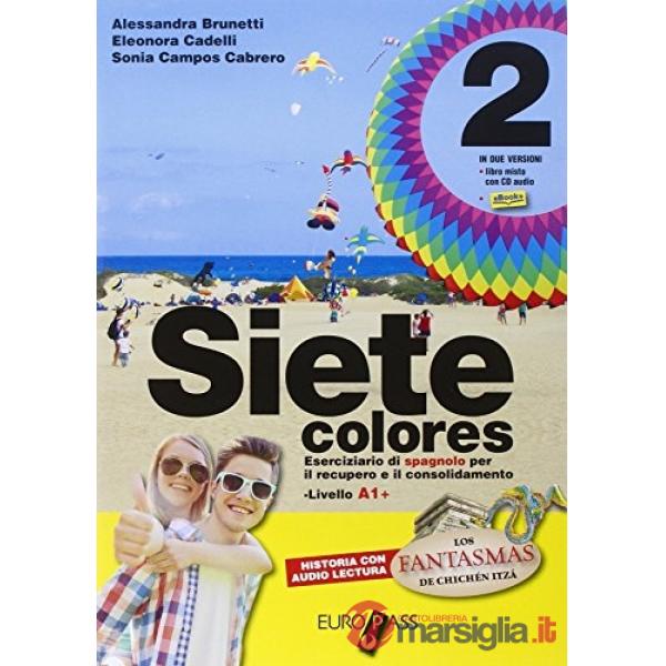 SIETE COLORES 2 + CD 2