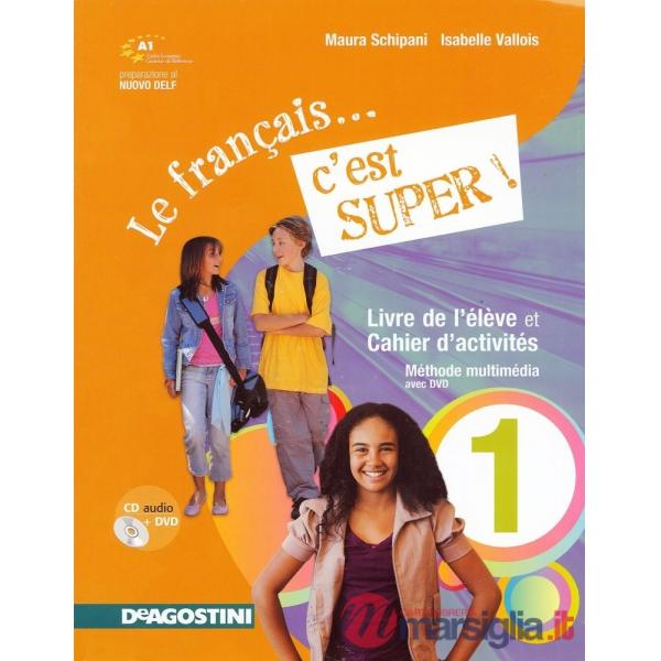 FRANCAIS C'EST SUPER 1 + CD + DV + LD
