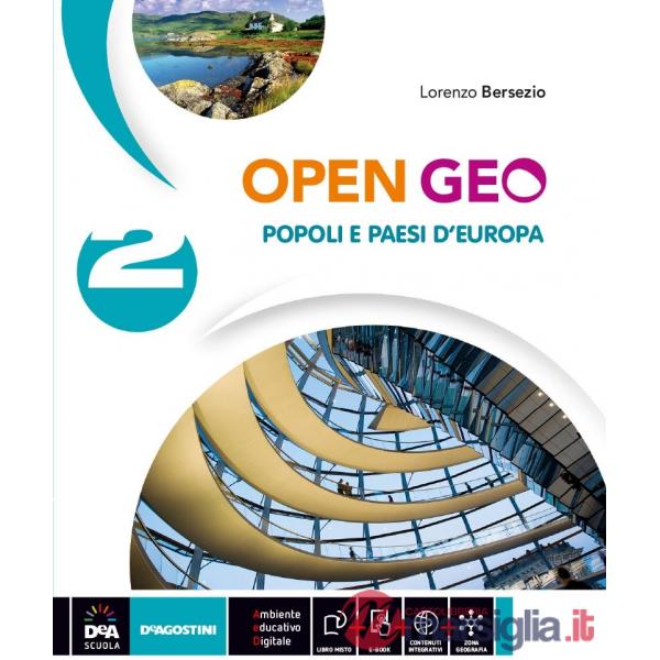 OPEN GEO VOL 2 POPOLI E PAESI D'EUROPA + EBOOK