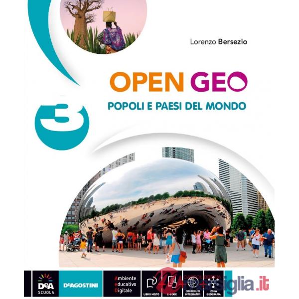 OPEN GEO VOL 3 POPOLI E PAESI DEL MONDO + EBOOK