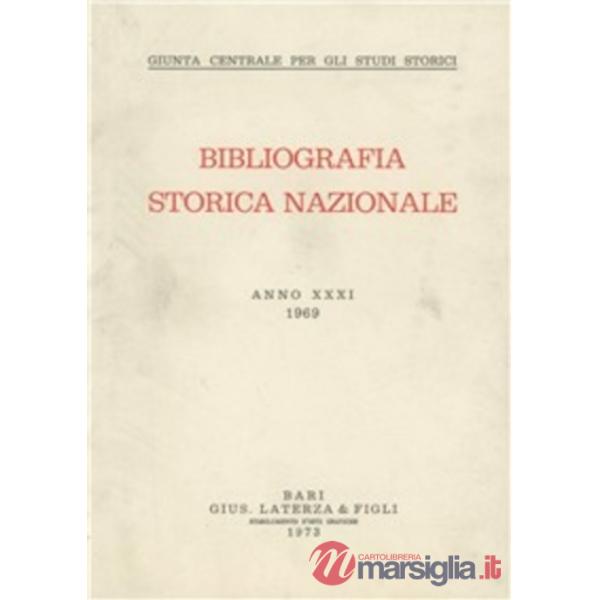 Bibliografia storica nazionale (1969). Vol. 31