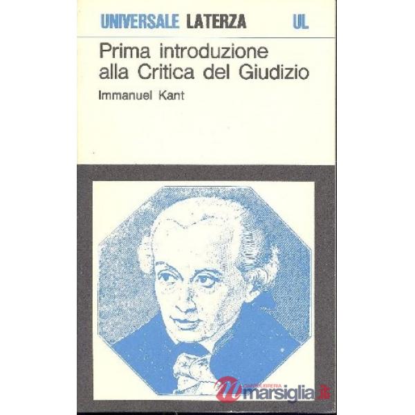 Prima introduzione alla Critica del giudizio