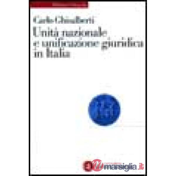 Unità nazionale e unificazione giuridica in Italia