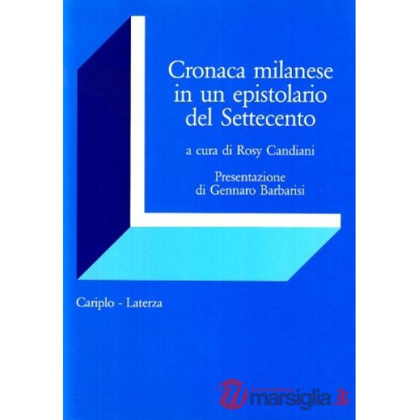 Cronaca milanese di un epistolario del Settecento