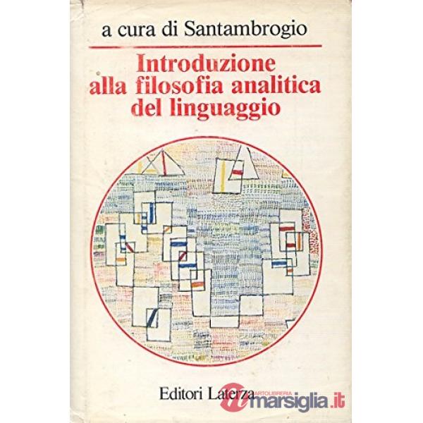 Introduzione alla filosofia analitica del linguaggio
