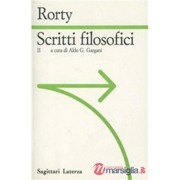 Scritti filosofici. Vol. 2