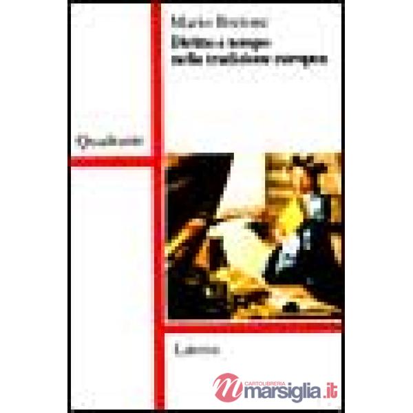 Diritto e tempo nella tradizione europea
