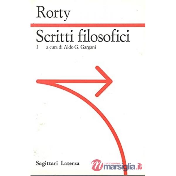 Scritti filosofici. Vol. 1