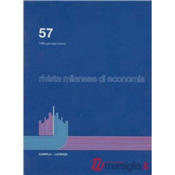 Rivista milanese di economia. Vol. 57
