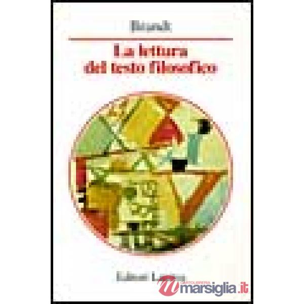 Lettura del testo filosofico (La)