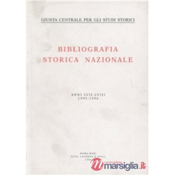 Bibliografia storica nazionale (1995-1996) vol. 57-58