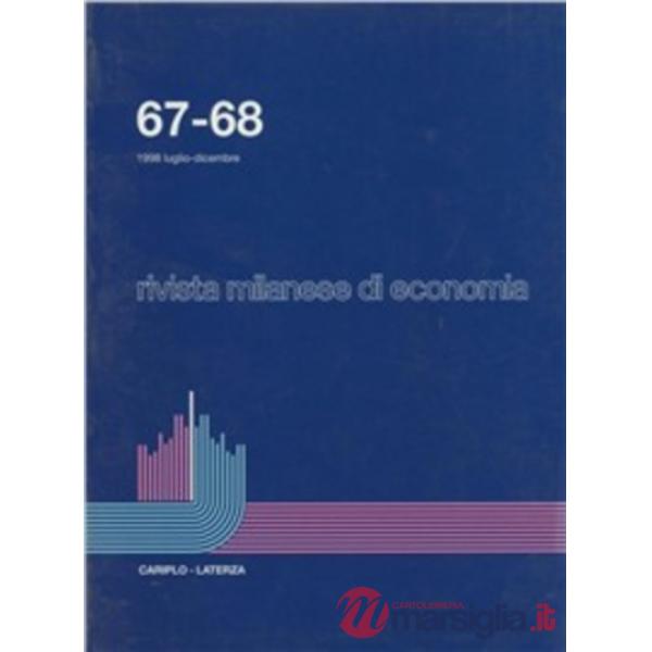 Rivista milanese di economia vol. 67-68