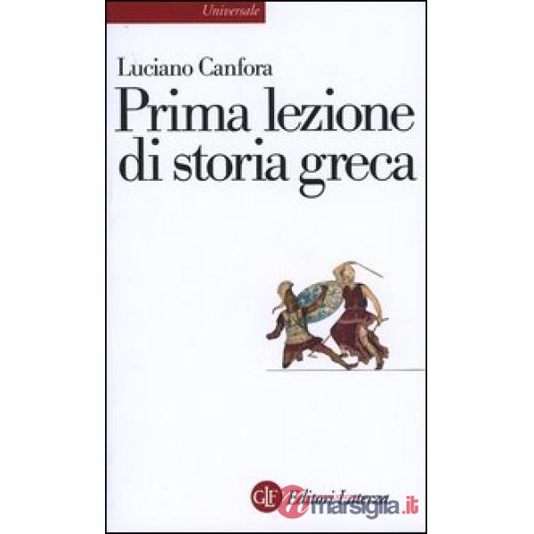 Prima lezione di storia greca
