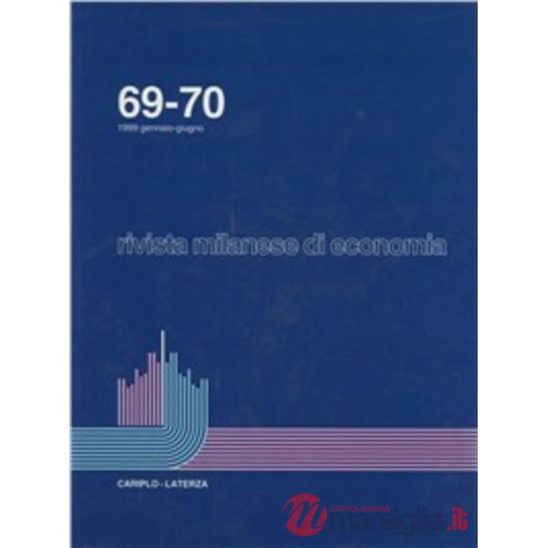 Rivista milanese di economia vol. 69-70