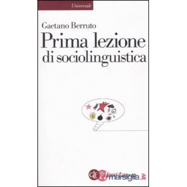Prima lezione di sociolinguistica