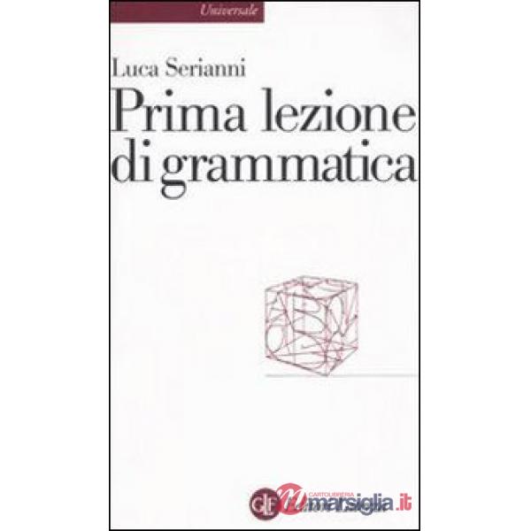 Prima lezione di grammatica