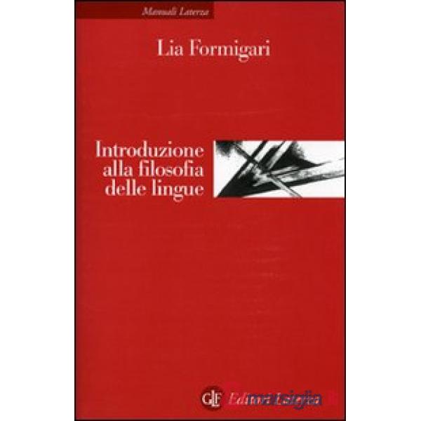 Introduzione alla filosofia delle lingue