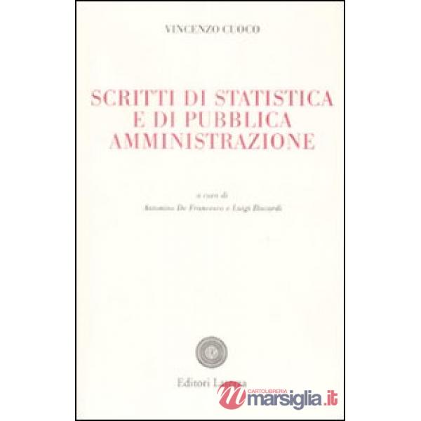 Scritti di statistica e di pubblica amministrazione