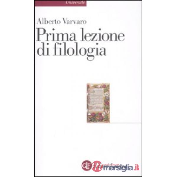 Prima lezione di filologia