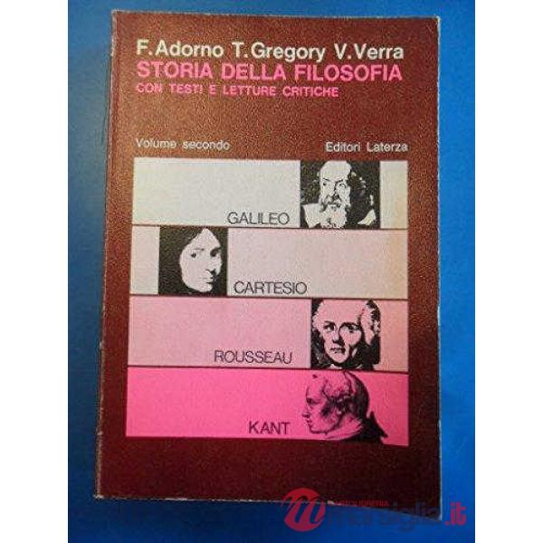 STORIA FILOSOFIA VOL. 2