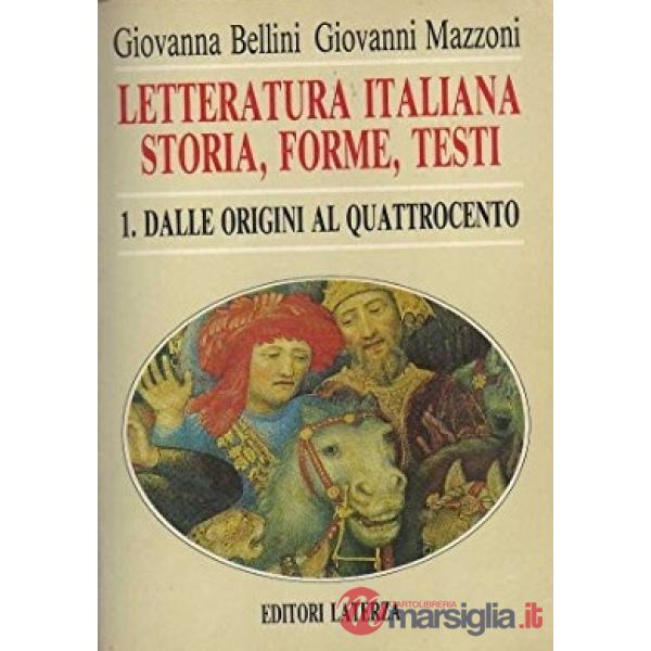 LETTERATURA ITALIANA VOL. 1